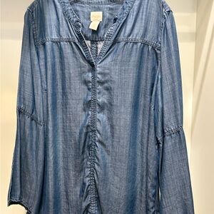 Chico's Pullover, V-neck Top, Size 2